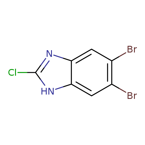 5,6-Dibromo-2-chloro-1H-1,3-benzodiazole