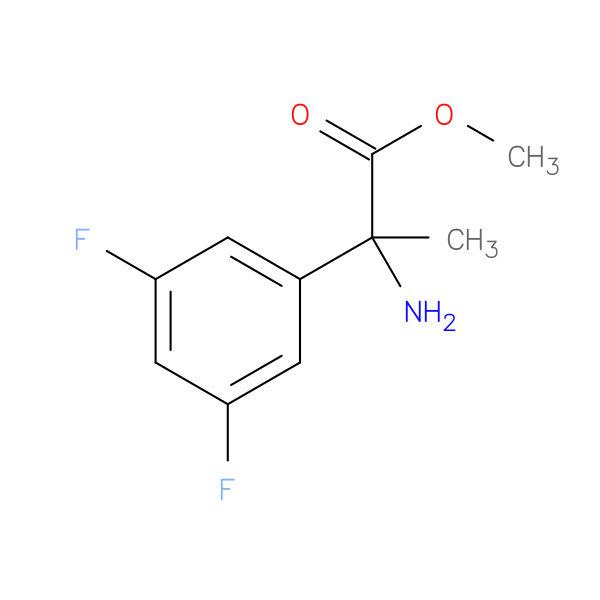 methyl 2-amino-2-(3,5-difluorophenyl)propanoate