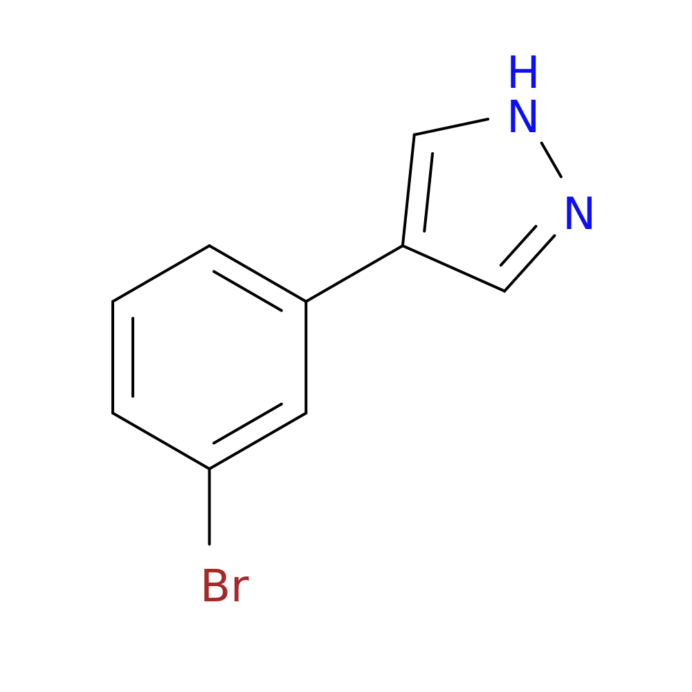4-(3-Bromophenyl)pyrazole