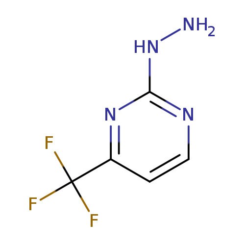 Pyrimidine, 2-hydrazinyl-4-(trifluoromethyl)-