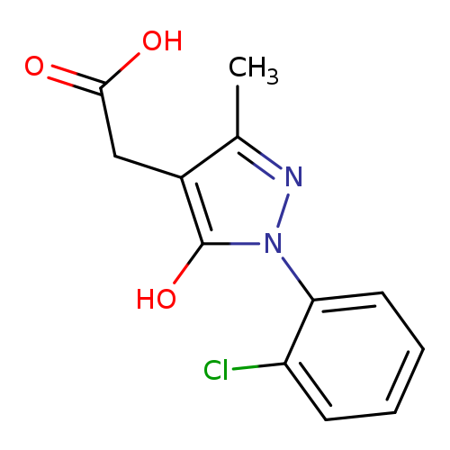 2-(1-(2-Chlorophenyl)-5-hydroxy-3-methyl-1H-pyrazol-4-yl)acetic acid