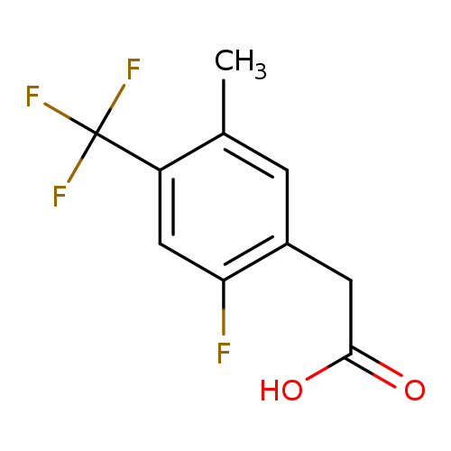 2-(2-Fluoro-5-methyl-4-(trifluoromethyl)phenyl)acetic acid