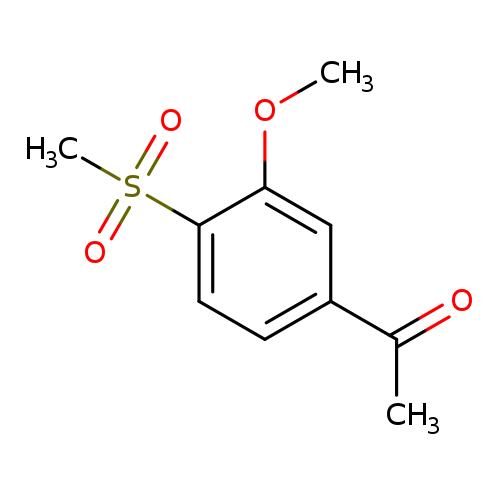 1-(4-Methanesulfonyl-3-methoxyphenyl)ethan-1-one