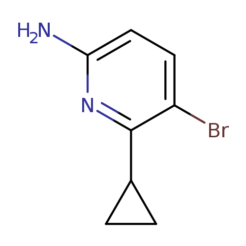 5-bromo-6-cyclopropylpyridin-2-amine