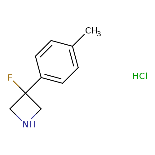 3-fluoro-3-(4-methylphenyl)azetidinehydrochloride