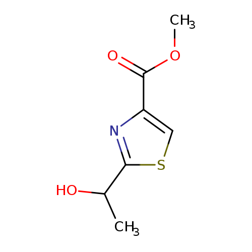 Methyl2-(1-hydroxyethyl)-1,3-thiazole-4-carboxylate
