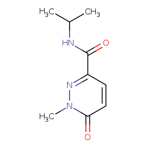 1-methyl-6-oxo-N-(propan-2-yl)-1,6-dihydropyridazine-3-carboxamide