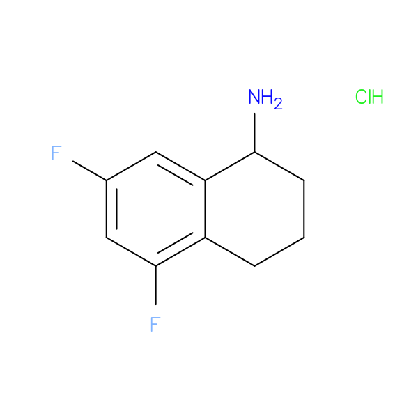 5,7-Difluoro-1,2,3,4-tetrahydro-naphthalen-1-ylamine hydrochloride
