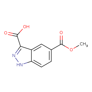 1H-Indazole-3,5-dicarboxylic acid, 5-methyl ester