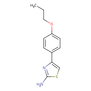 4-(4-Propoxyphenyl)thiazol-2-amine
