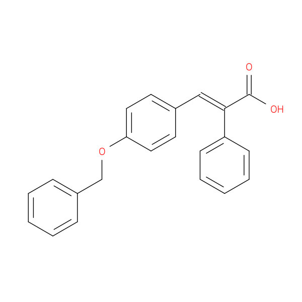 3-(4-(Benzyloxy)phenyl)-2-phenylacrylic acid