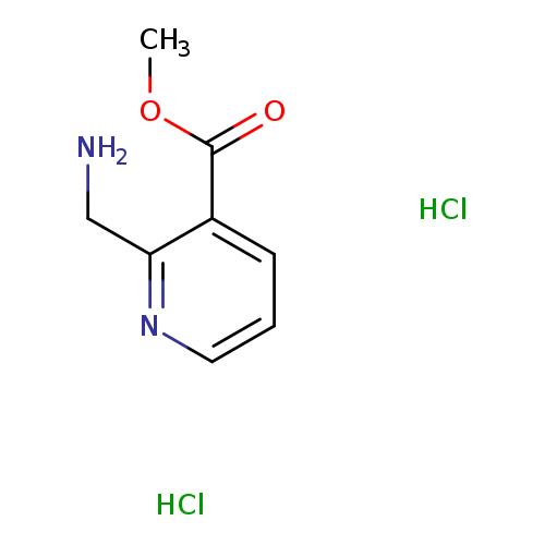 methyl2-(aminomethyl)pyridine-3-carboxylatedihydrochloride
