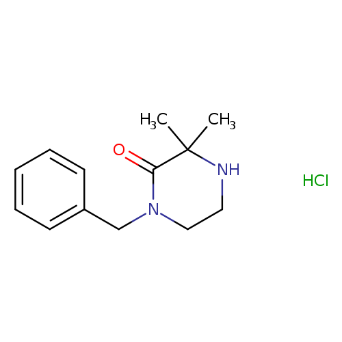 1-benzyl-3,3-dimethylpiperazin-2-one hydrochloride