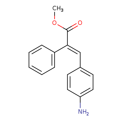 Methyl (2e)-3-(4-aminophenyl)-2-phenylacrylate