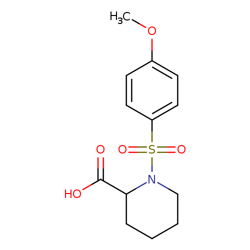 1-(4-Methoxy-benzenesulfonyl)-piperidine-2-carboxylic acid
