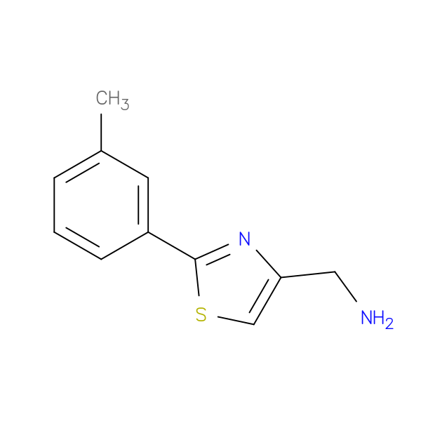 (2-(m-Tolyl)thiazol-4-yl)methanamine