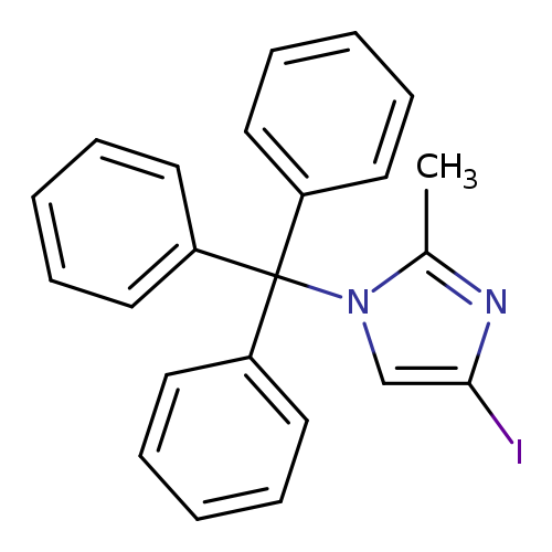 4-Iodo-2-methyl-1-trityl-1H-imidazole