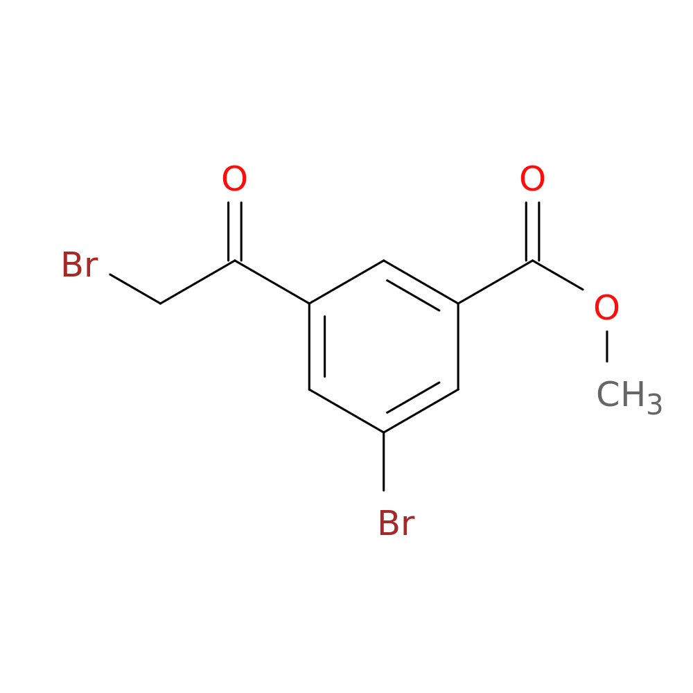 methyl 3-bromo-5-(2-bromoacetyl)benzoate