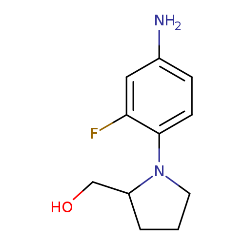 1-(4-AMINO-2-FLUOROPHENYL)-2-PYRROLIDINEMETHANOL