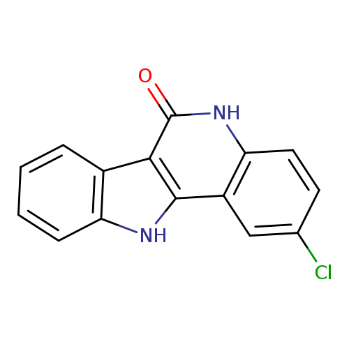2-chloro-5H,6H,11H-indolo[3,2-c]quinolin-6-one