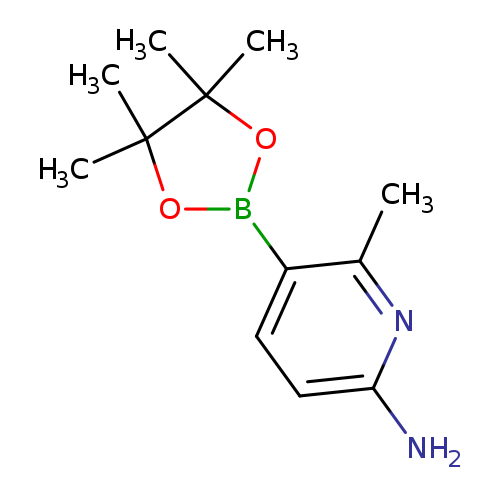 2-Pyridinamine, 6-methyl-5-(4,4,5,5-tetramethyl-1,3,2-dioxaborolan-2-yl)-