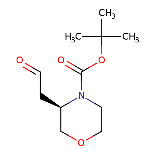 (R)-tert-Butyl 3-(2-oxoethyl)morpholine-4-carboxylate