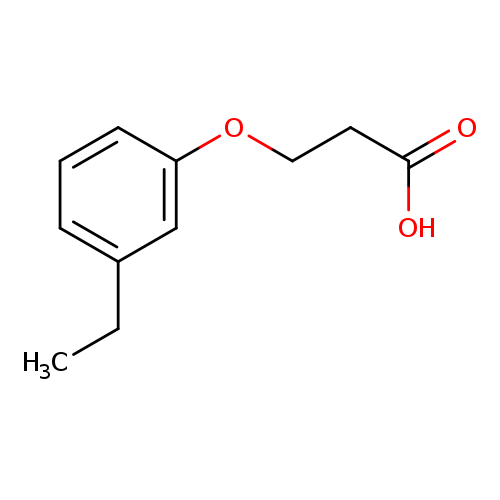 Propanoic acid, 3-(3-ethylphenoxy)-