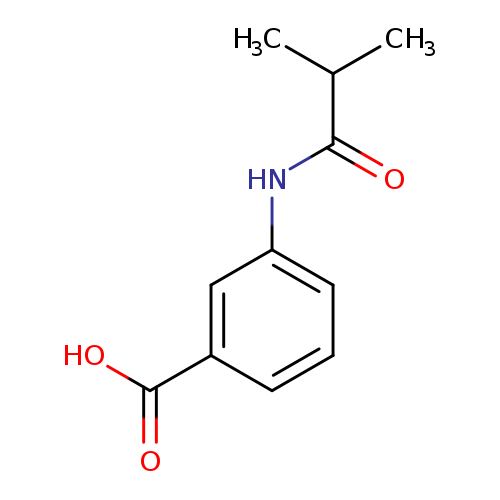 3-(Isobutyrylamino)benzoic acid