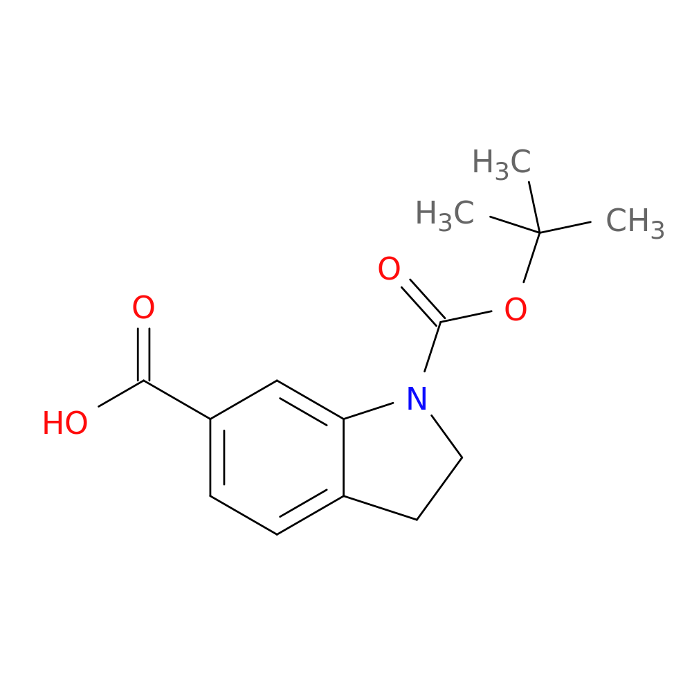 1-(tert-Butoxycarbonyl)indoline-6-carboxylic acid