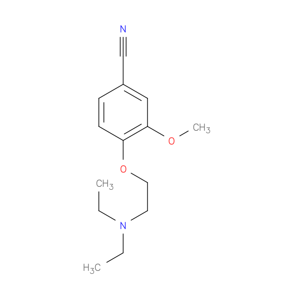 4-[2-(diethylamino)ethoxy]-3-methoxybenzonitrile