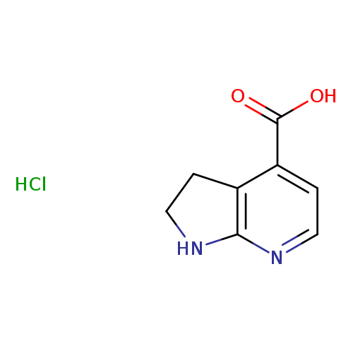 1H,2H,3H-pyrrolo[2,3-b]pyridine-4-carboxylicacidhydrochloride