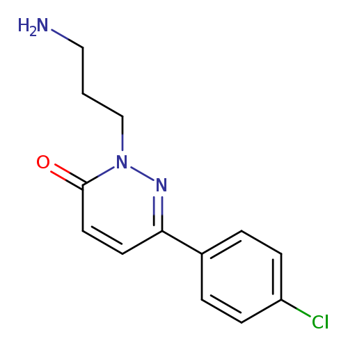 2-(3-AMINOPROPYL)-6-(4-CHLOROPHENYL)PYRIDAZIN-3(2H)-ONE