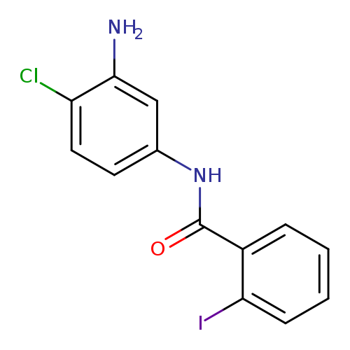 N-(3-amino-4-chlorophenyl)-2-iodobenzamide