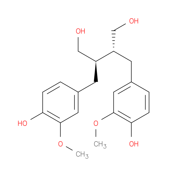 1,4-Butanediol, 2,3-bis[(4-hydroxy-3-methoxyphenyl)methyl]-, (2R,3R)-