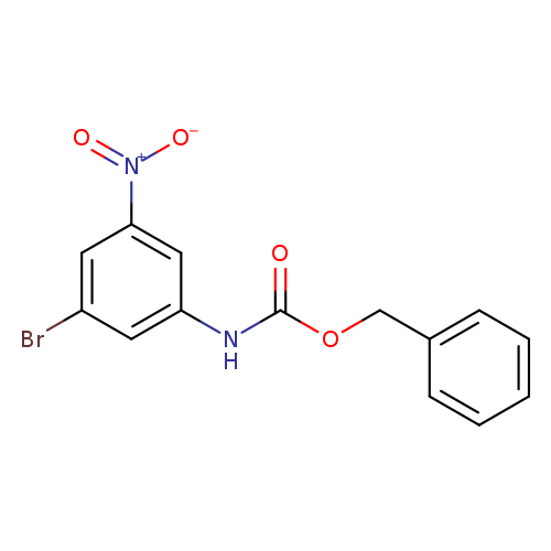 Carbamic acid, N-(3-bromo-5-nitrophenyl)-, phenylmethyl ester