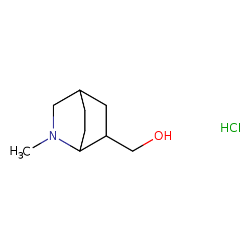 {2-methyl-2-azabicyclo[2.2.2]octan-6-yl}methanol hydrochloride