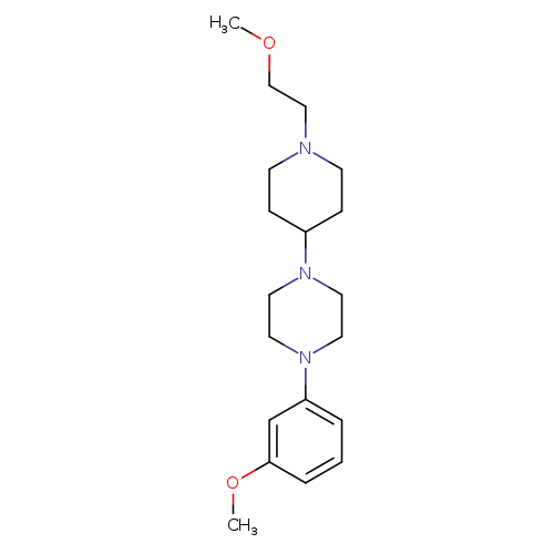 1-[1-(2-methoxyethyl)piperidin-4-yl]-4-(3-methoxyphenyl)piperazine