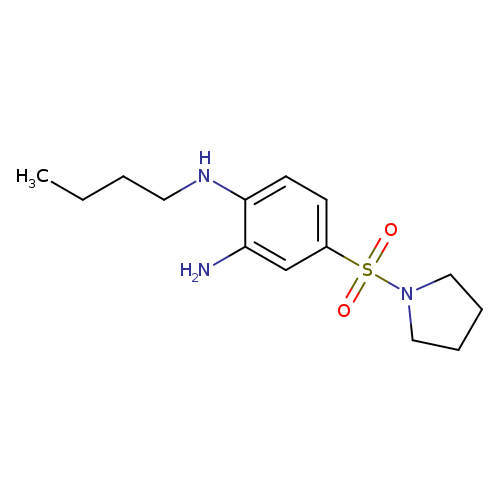 N1-butyl-4-(pyrrolidine-1-sulfonyl)benzene-1,2-diamine