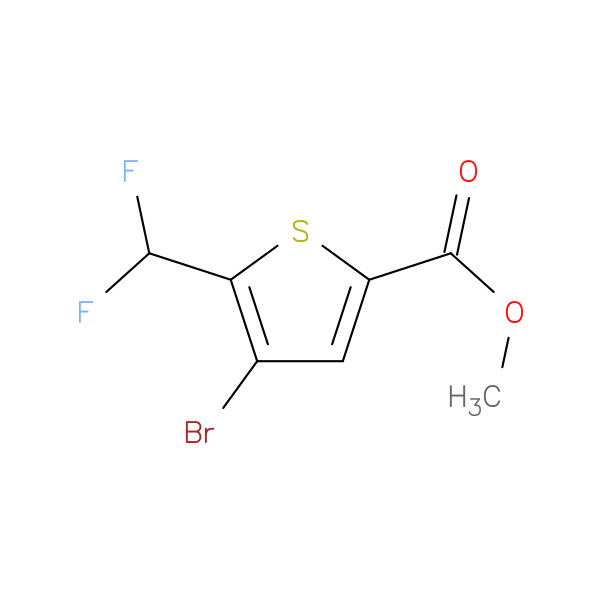 Methyl 4-bromo-5-(difluoromethyl)thiophene-2-carboxylate