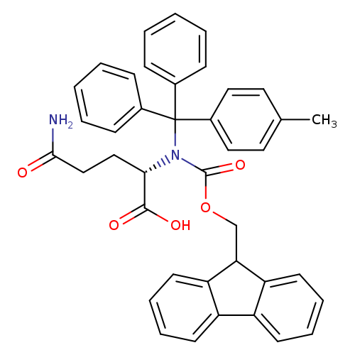 L-Glutamine, N2-[(9H-fluoren-9-ylmethoxy)carbonyl]-N-[(4-methylphenyl)diphenylmethyl]-