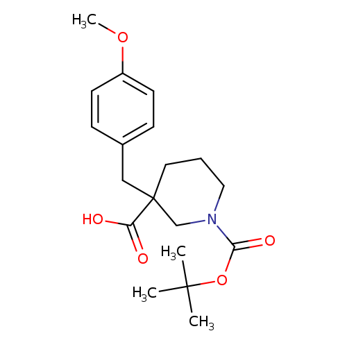 1,3-Piperidinedicarboxylicacid, 3-[(4-methoxyphenyl)methyl]-, 1-(1,1-dimethylethyl) ester
