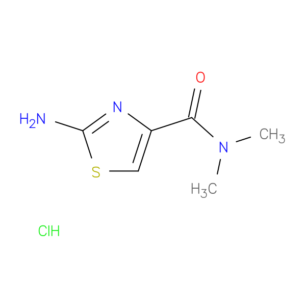 2-amino-N,N-dimethyl-1,3-thiazole-4-carboxamide hydrochloride