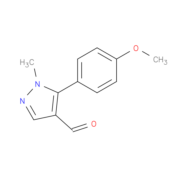 5-(4-Methoxyphenyl)-1-methyl-1H-pyrazole-4-carboxaldehyde