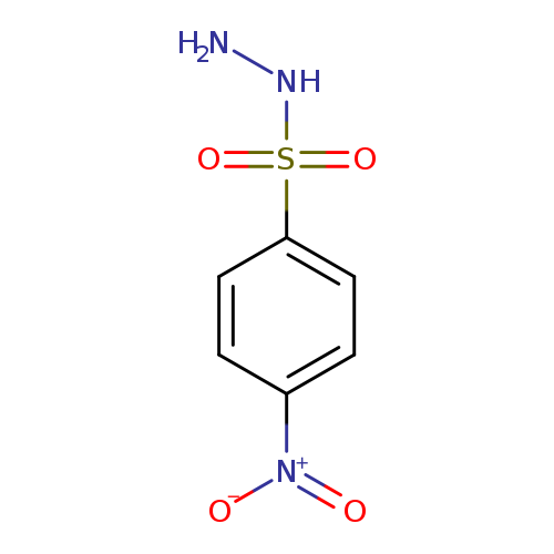 Benzenesulfonic acid, 4-nitro-, hydrazide