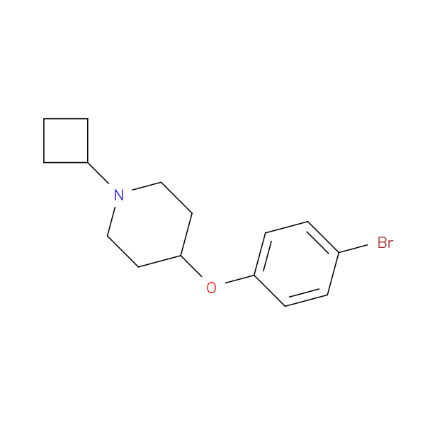 4-(4-bromophenoxy)-1-cyclobutylpiperidine