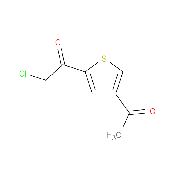 1-(4-acetylthiophen-2-yl)-2-chloroethan-1-one