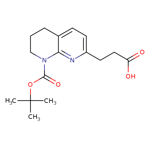 8-N-Boc-5,6,7,8-tetrahydro-1,8-naphthyridin-2-propionic acid