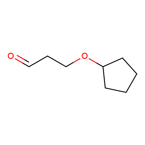 3-(cyclopentyloxy)propanal