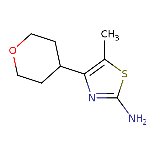 5-methyl-4-(oxan-4-yl)-1,3-thiazol-2-amine