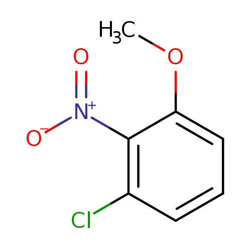 1-chloro-3-methoxy-2-nitro-benzene